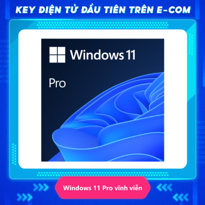KEY ĐIỆN TỬ Phần mềm Microsoft Windows Pro 11 64bit (FQC-10572) | Dùng vĩnh viễn | Dành cho 1 thiết bị