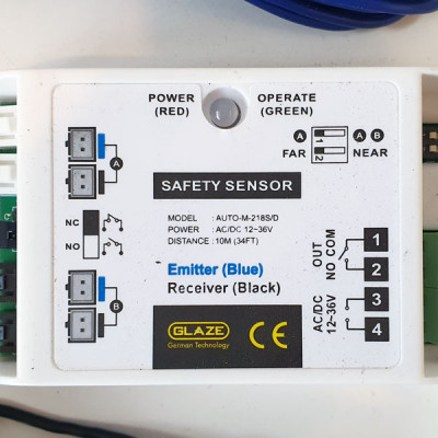 Cảm biến an toàn chống kẹp lắp âm Au to-M-218D - Glaze - Hàng chính hãng