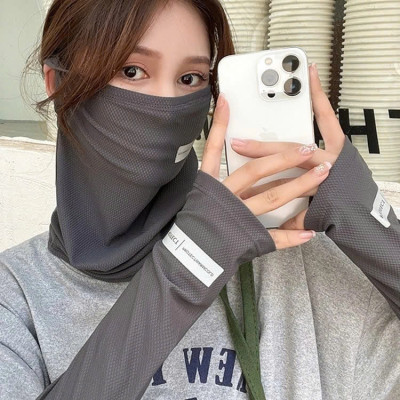 Khăn Trùm Mặt Che Nắng Đi Phượt Đa Năng Cao Cấp Vải Thoáng Khí, Mau Khô, Dễ Mặc Cho Nam Và Nữ Dành Cho Phượt Thủ MÀU ĐEN