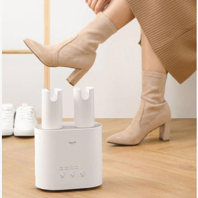 Máy Sấy Giày Xiaomi Deerma HX10 - Khử Khuẩn Và Mùi Hôi Thông Minh Với Nhiều Chế Độ Sấy - Hàng Nhập Khẩu