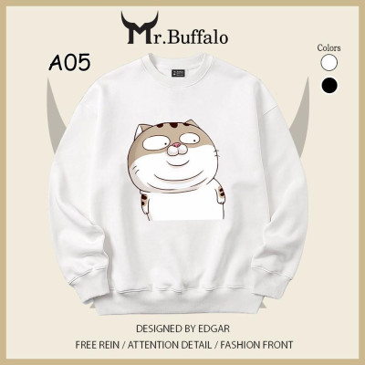 Áo Sweater Mèo Ami cute lạc lối Mr.buffalo