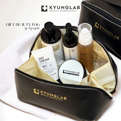 Túi đựng mỹ phẩm Kyunglab - Chất liệu da PU siêu bền