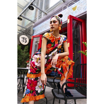 Bộ lụa mướt mịn nồng nàn Orchid - NBN550