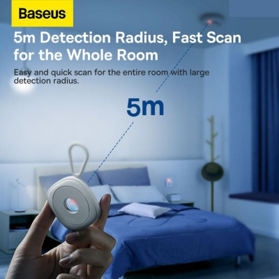 Máy dò hồng ngoại Baseus Heyo Camera Detector FMHY phát hiện camera - hàng chính hãng