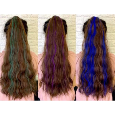 Tóc giả ngoặm - Tóc giả kẹp cao cấp light