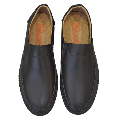 Giày Mọi Nam Da Bò Thật TiTi ĐÔ Cao Cấp GM2065d