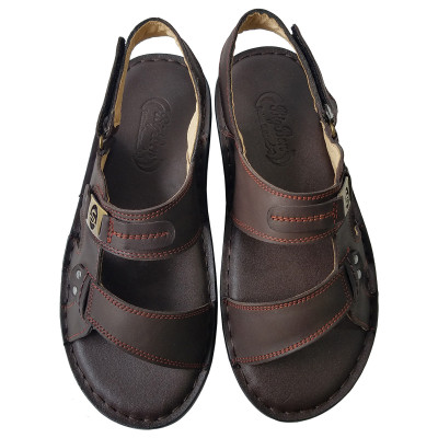 Giày Sandal Nam BIGGBEN Da Bò Thật SD130