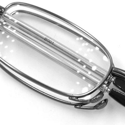 Kính lão gọng xếp 868 màu xám 1 độ_nữ