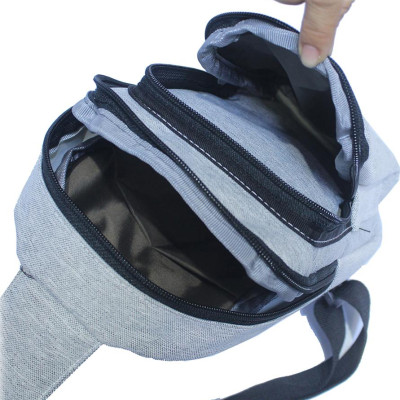 Túi đeo chéo nam nữ Hàn quốc Bee Gee 046 xanhs