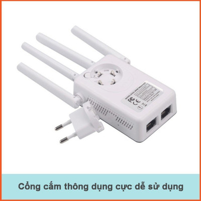 Kích Sóng Wifi Tốc Độ Cao 4 Râu Pix-Link, kích sóng wifi 4G, kích sóng wifi 5G tốc độ cao sóng khỏe tần số kép AC 1200, bộ định tuyến wifi, bộ phát wifi 4 râu cường độ khỏe 300Mbps - Hàng chính hãng/hàng nhập khẩu