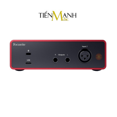 Focusrite Solo Gen 4 Sound Card Âm Thanh Scarlett - Focus USB Audio SoundCard Gen4 Hàng Chính Hãng