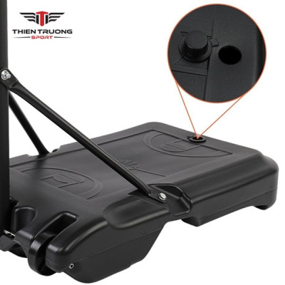 Trụ bóng rổ học sinh TT01 điều chỉnh 205 -255cm tặng kèm quả bóng rổ số 5, trụ bóng rổ gia đình nhỏ gọn, tháo lắp dễ dàng