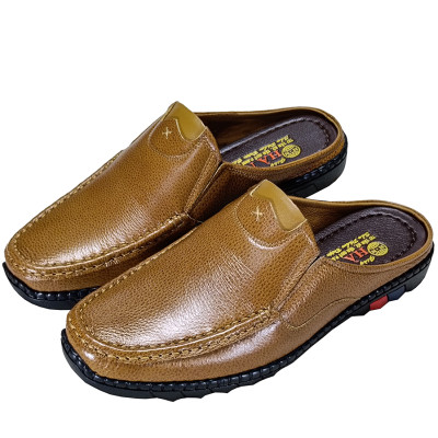 Giày Sục Nam HA NAM Da Bò Thật Cao Cấp GSB20173