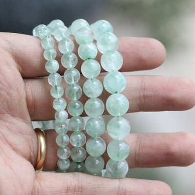 Vòng Tay Đá Thạch Anh Xanh 7mm Ngọc Quý Gemstones GA161