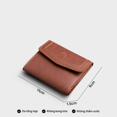 Ví Lata ( Thời trang nữ cầm tay gấp gọn - Ví da VN76 )