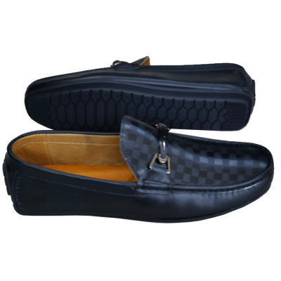 Giày Mọi Nam Đế Âm Da Bò Thật TiTi ĐÔ Cao Cấp GDA2027d