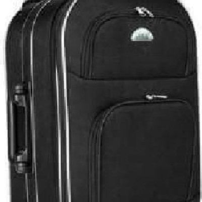 Vali Kéo Du Lịch TN Màu Đen Có Nắp - 20 Inch