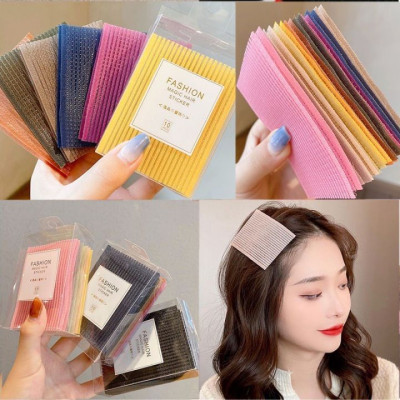 Hộp 10 Miếng Dán Tóc Con, Giữ Cố Định Tóc Mái Phong Cách Hàn Quốc Siêu Xinh - Màu ngẫu nhiên