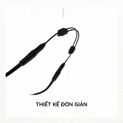 Dây đeo mắt kính giữ gọng kính, chơi thể thao chống rơi kính Trượt Chất Liệu Nhựa Silicon, Ôm Sát Vòng Đầu Phiên Bản Nâng Cấp Chơi Thể Thao Sports