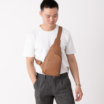 Balo Lata ( Thời trang nam đi chơi - Balo đeo chéo da BALC28 )