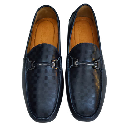 Giày Mọi Nam Đế Âm Da Bò Thật TiTi ĐÔ Cao Cấp GDA2027d