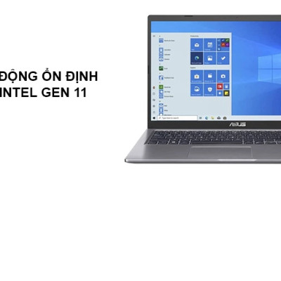 Máy Tính Xách Tay Màn Hình Cảm Ứng Laptop Asus VivoBook R565EA-UH51T (Core i5-1135G7, 8GB Ram, 256GB SSD, 15.6 Inch FHD Cảm ứng, Win10, Xám - Hàng Chính Hãng