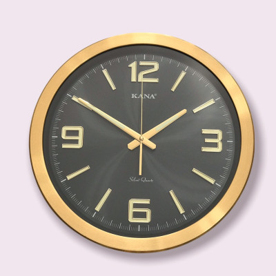 Đồng Hồ treo tường KN-S45B (Đen dạ quang)