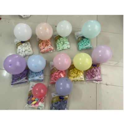 ( 100 quả ) Bong bóng pastel macaron 10" siêu rẻ - quả trang trí sinh nhật siêu đẹp