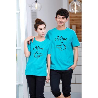 Áo Thun Cặp Đôi so Cute In Họa Tiết Tình Yêu xinh xắn chất thun đẹp