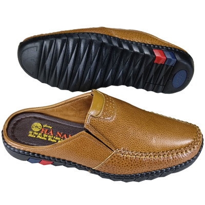 Giày Sục Nam HA NAM Da Bò Thật Cao Cấp GSB20171