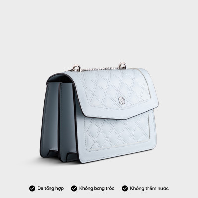 Túi Yuumy ( Thời trang nữ đi chơi nắp gập size 22 - Túi đeo chéo da Seasand YN140 )