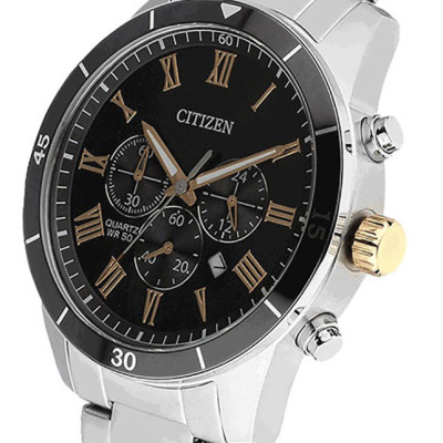 Đồng Hồ Nam Citizen Dây Thép Không Gỉ AN8168-51H - Mặt Xám