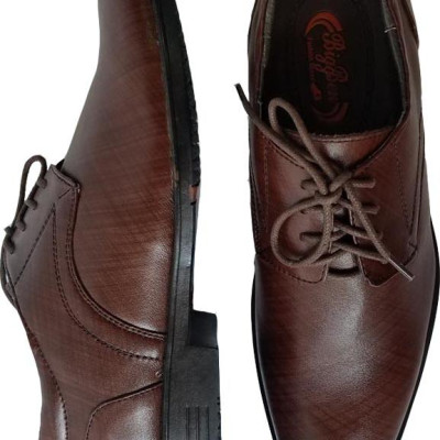 Giày Tây Nam Cột Dây  BiGGBEN Da Bò Thật GT120
