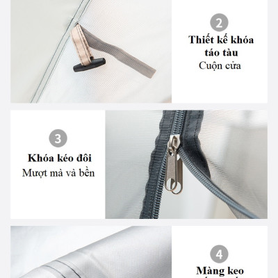 Lều cắm trại tự bung , lều du lịch dã ngoại dành cho 4-6 người, chống thấm nước -ZL053