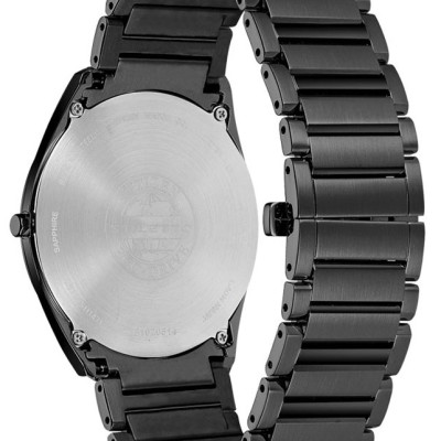 Đồng Hồ Nam Citizen Siêu Mỏng Dây Thép Không Gỉ AR3079-85E - Mặt Đen (Sapphire)