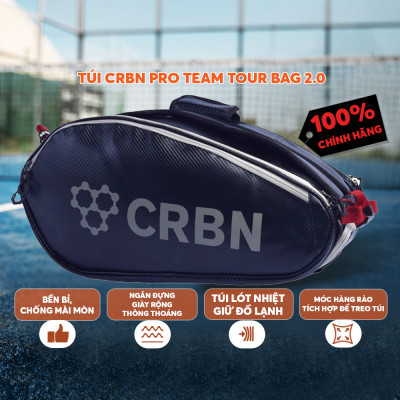 Túi Pickleball CRBN Pro Team Tour Bag 2.0 Cao Cấp - Màu Xanh - Sức Chứa Rộng Rãi - Ngăn Giữ Vợt Riêng - Bền Bỉ