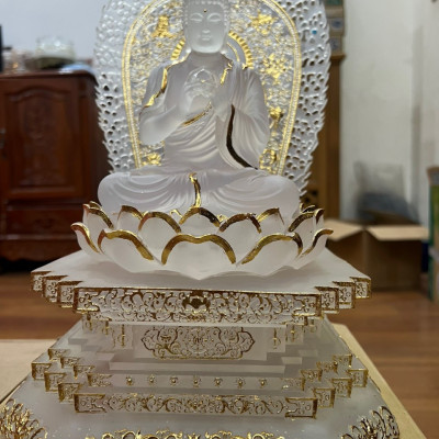 BỘ 7 VỊ DƯỢC SƯ ĐÁ LƯU LY JUNO SOFA ĐẦY ĐỦ CÁC MÀU TRƯNG BÀY HOẶC LÀM QUÀ TẶNG NGƯỜI THÂN