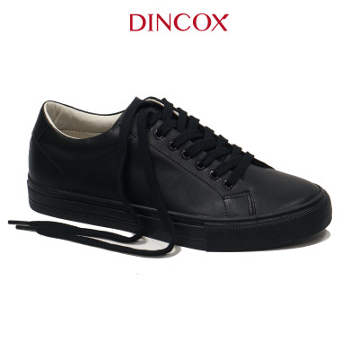 Giày Sneaker Da Unisex DINCOX D20 Black Năng Động Cá Tính