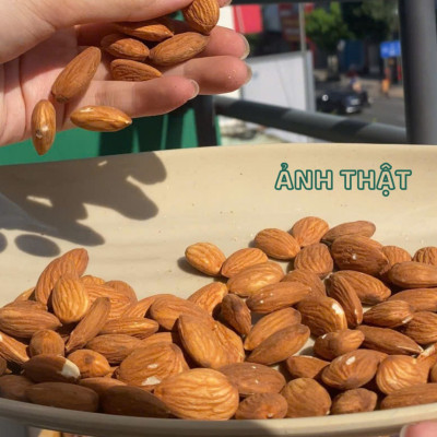 Hạt Hạnh Nhân Oaky 450g (Size Lớn) - Nhập Khẩu Mỹ, Ăn Vặt Healthy, Giàu Dinh Dưỡng Tự Nhiên