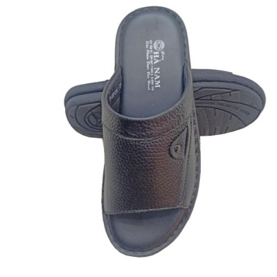 Dép Nam Quai Ngang Da Bò Thật TiTi ĐÔ Cao Cấp DN246