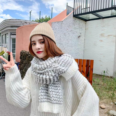 Khăn choàng quàng cổ len giữ ấm cao cấp đẹp sang trọng nam.nữ thời trang Hàn Quốc dona23112201