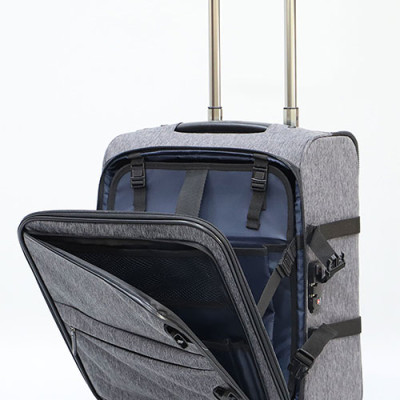 Vali vải kéo du lịch SSC-100 - 2 tầng - size xách tay