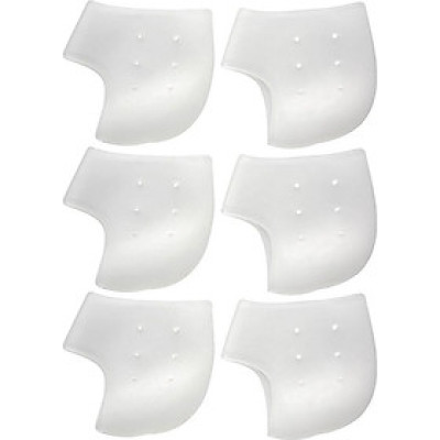 Combo 3 đôi Silicon bảo vệ gót chân - màu trắng