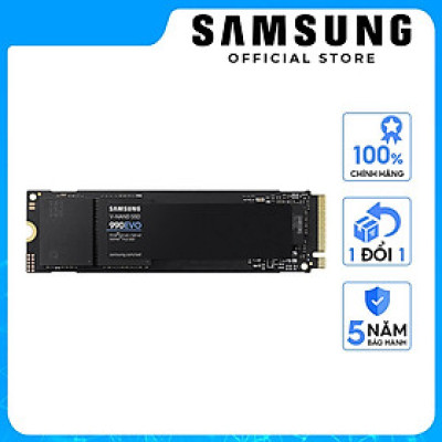 Ổ cứng gắn trong SSD Samsung 990 EVO M.2 2280 PCIe Thế hệ 4.0 x4 V-NAND, đọc 5.000 MB/s, ghi 4.200 MB/s Hàng chính hãng