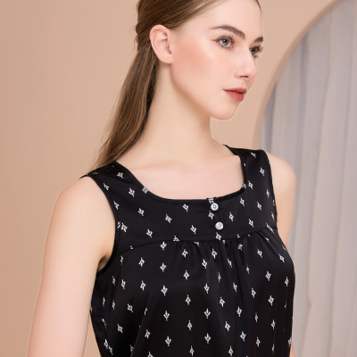 Đầm Satin Nữ Vincy Thoáng Mát DDS020S31