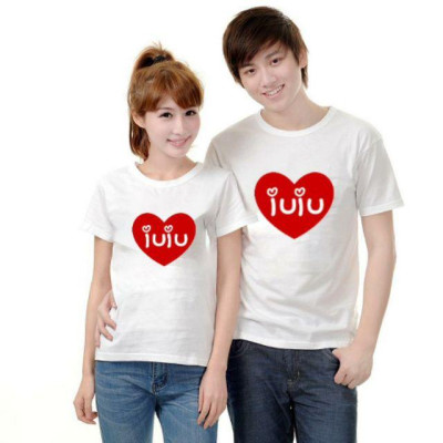 Áo thun cặp đôi xinh xắn, chất vải đẹp, giá 1 áo