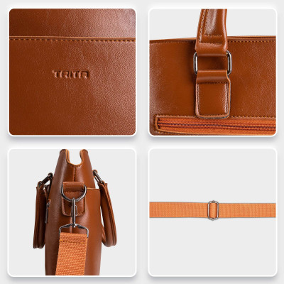 Cặp công sở Trita ( Thời trang nam phong cách đựng vừa laptop 14 inch - Cặp da TCA16 )