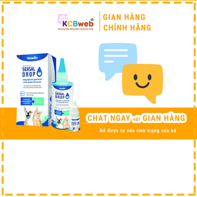 Seasal Drop nước nhỏ mũi cho chó mèo - Vemedim