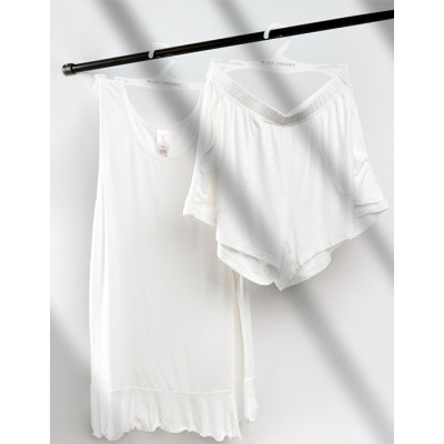 Đồ Mặc Nhà Nữ Sát Nách Thun Lụa Cao Cấp Natural Blow Miley Lingerie_DBC0201