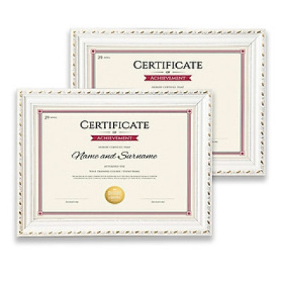 Combo 2 Khung Bằng Khen 21x30CM Hoa Văn Đẹp chất lượng